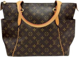 Louis Vuitton Pre-owned Tote Bags, female, Brown, Size: ONE SIZE Pre-owned Canvas Tote Bag
