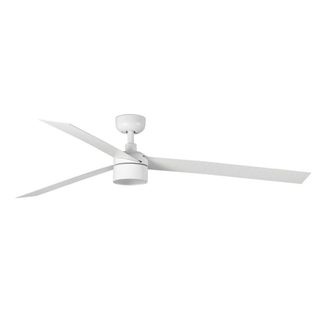 Netlighting Cruiser 160cm Smart TEK LED Ceiling Fan Matt White 2700K