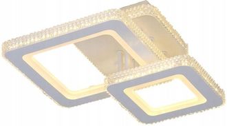 OEM L&aacute;mpara Colgante Anillo De Techo Anillo De Cristal Ara&ntilde;a Led Control Remoto 3 Colores