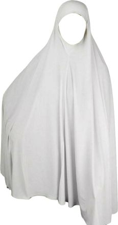 Generic Womens Islamic Long Khimar Hijab, Ladies Soft Muslim Ehram Ihram Overhead Pull-On Top Scarf Jilbab Abaya Burqa Prayer Dress For Home, Office, Madrassa