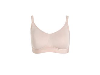 Wacoal Easy Like Sunday Wirefree Contour Bra Womens Bra Rose Dust : 2XL (D/DD), Elastane/Nylon