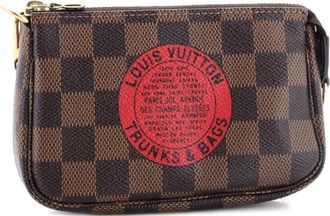 Louis Vuitton Pochette Accessoires Limited Edition Damier Mini clutch bag - Bruin
