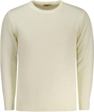 Rifle Witte Acryl Heren Sweater