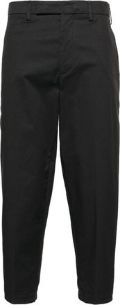 Neil Barrett slim-leg chinos - men - Cotton/Cotton/Nylon/Spandex/Elastane/Polyester - 44 - Black