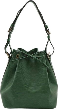 Louis Vuitton Green Epi Leather Petit Noe (Authentic Pre-Loved)