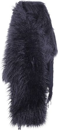 Yohji Yamamoto Coat Fur Stole Coat