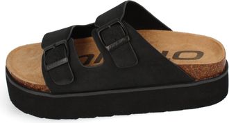 O'Neill Sandale ONEILL SANDY PLATFORM SLIDER WOMEN LOW, Damen, Gr. 36, schwarz, Synthetik, Schuhe Sandale