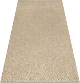 RugsX Alfombra Casablanca Loom Beige, Lazo, Suave Interior Y Exterior Beige 100x200 Cm