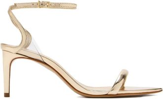 Schutz 50 mm Prya metallic sandalen met enkelbandje - Goud