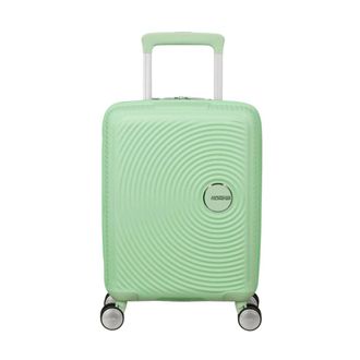 American Tourister Soundbox Mini 47 cm - Dames - Koffers - Groen - Maat: ONE Size Zijde