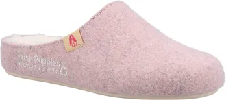 Hush Puppies The Good 90% Gerecycled RPET Polyester Damesslippers Roze
