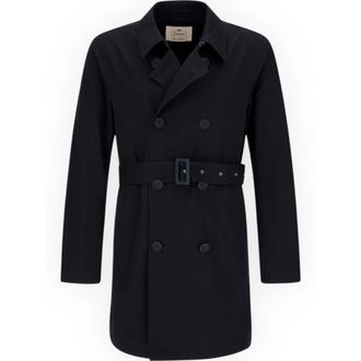 Herno Heren, Mantels, Zwart, Maat: 2XL Katoen