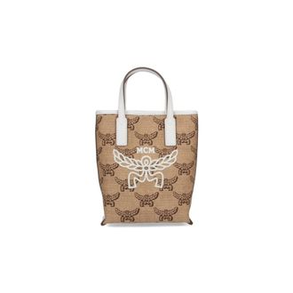 MCM Mcm Logo Tote Bag
