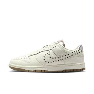 Nike Womens Dunk Low Shoes in White | IU3488-133