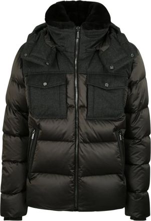 Moorer Alarick Bomber - Heren - Jassen - Bruin - Maat: 2XL Zijde
