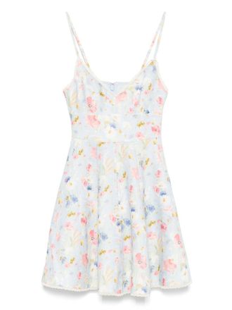 Zimmermann Lucky Linen Mini Dress