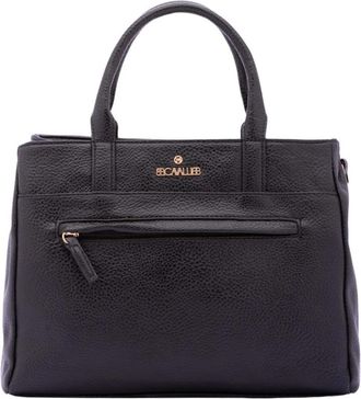 Cavalli Handbag - Dames - Handtassen - Zwart - ONE Size - Leer - Tassen