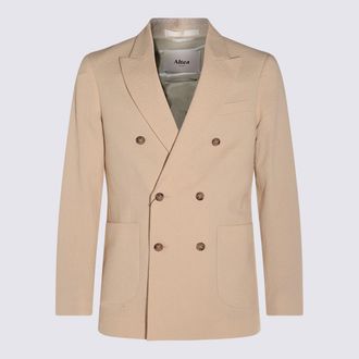 Altea Beige Cotton Blazer