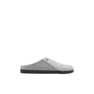 Birkenstock Zermatt Rivet Narrow Fit - Dames - Pantoffels - Grijs - 35 EU - Wol - Schoenen