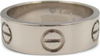 Cartier Anello Love in oro bianco 18 carati anni 2010 - Argento