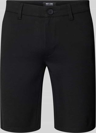 Only & Sons Shorts mit Eingrifftaschen Modell MARK in Black, Gr&ouml;&szlig;e S