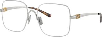 Miu Miu MU 51Yv Bril - Dames - Brillen - Grijs - 53 MM - Accessoires