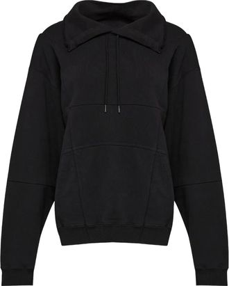 Maison Margiela Felpa con cappuccio - Nero