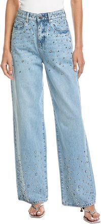 Blank NYC Blank NYC Diamonds In The Sky Light Indigo High-Rise Wide Leg Jean