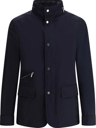 Moorer Sten-at jacket - men - Polyester - 48 - Blue