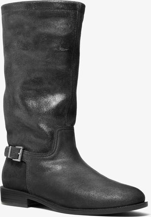 Michael Kors Harleigh Distressed Leather Boot
