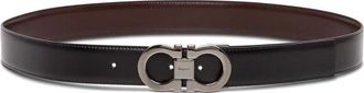 Ferragamo Gancini Reversible Riem - Heren - Riemen - Bruin - 105 CM - Leer - Accessoires