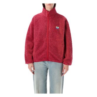 American Vintage Dames, Jassen, Rood, Maat: M/L Fleece