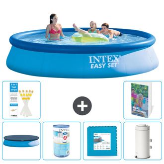 Intex Piscina Easy Set Redonda - 396x84 Cm - 7-piezas S80