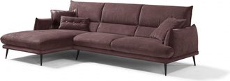 Egoitaliano Ecksofa »FUNNY, hochwertiges und aktuelles Design, bequeme Rückenlehne« hochwertiger Sitzkomfort, L-Form
