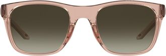 Under Armour 55mm Square Sunglasses in Crystal Pink at Nordstrom Rack