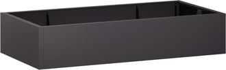 vidaXL Muro De Contenci&oacute;n 6 Uds. 200 X 100 X 30 Cm Acero Negro Vidaxl