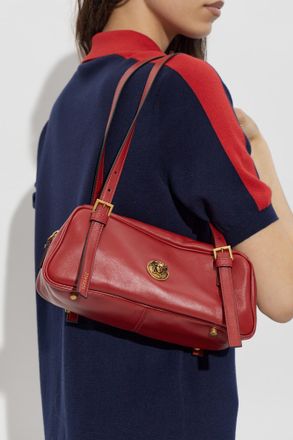 Versace Small Shoulder Bag With Medusa Head, Womens, Red