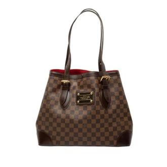 Louis Vuitton Pre-owned Tote Bags, female, Brown, Size: ONE SIZE Pre-owned Hampstead MM