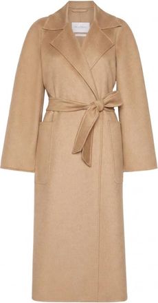 Max Mara Ready Icon Coat - Dames - Jas met riem - Bruin - XS - Jassen