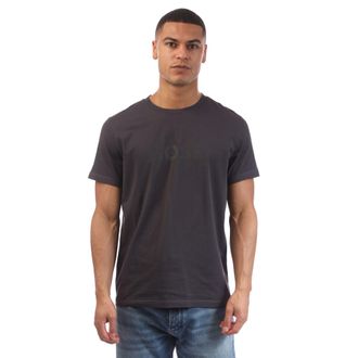 HUGO BOSS Heren Strand T-Shirt (Grijs)