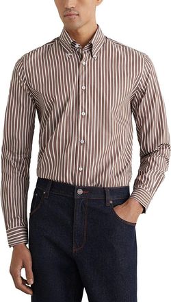 Reiss Guyton Stripe Button D Formal Shirt