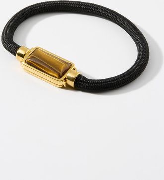 Lucas Jack Womens Tigers eye cord bracelet