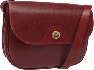 Dior Pre-owned Cross Body Bags, female, Red, Size: ONE SIZE Pre-owned Vintage Plastic Shoulder Bag