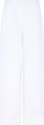 Gran Sasso Cropped Broeken - Dames - Wijde Broeken - Wit - S - Broeken