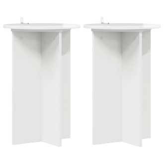 vidaXL Soporte De Plantas 2 Pcs Brillante &Oslash;40 X 60 Cm Vidaxl