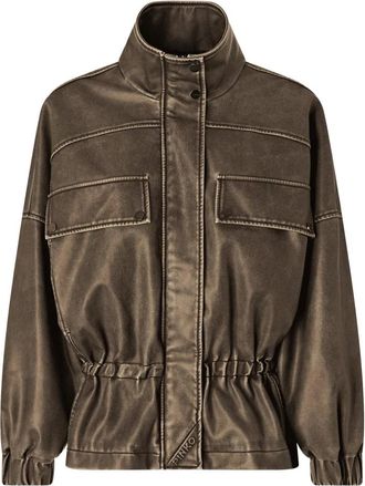 Pinko Pinko, Jassen, Dames, Bruin, 2Xs, Light Jassen