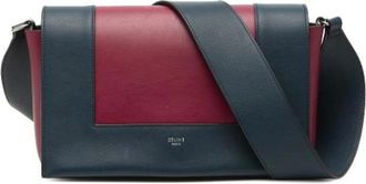 Celine Pre-owned The Frame Bag - Dames - Vintage Schoudertas - Veelkleurig - ONE Size - Leer - Vintage