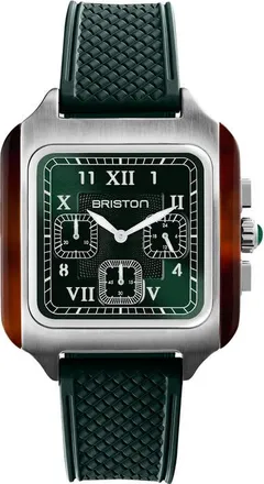 Briston Streamliner Chronograph Quartz Green Dial Mens Watch 261838SAT10FBG