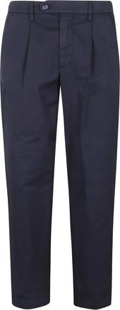 Re-hash Pantaloni con piega - Blu