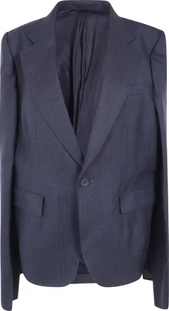 Comme Des Gar&ccedil;ons Blazer Wool Stripe Wool Stripe Fit B